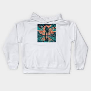 Area 51 art Kids Hoodie